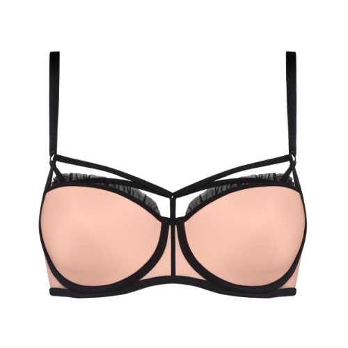 Marlies Dekkers Meringue pink/schwarz vorgeformter bh