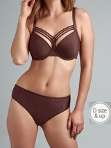 Marlies Dekkers Dame de Paris braun/print vorgeformter bh