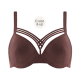 Marlies Dekkers Dame de Paris braun/print vorgeformter bh