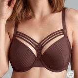Marlies Dekkers Dame de Paris braun/print vorgeformter bh