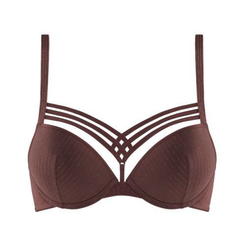 Marlies Dekkers Dame de Paris braun/print push up bh