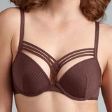 Marlies Dekkers Dame de Paris braun/print push up bh