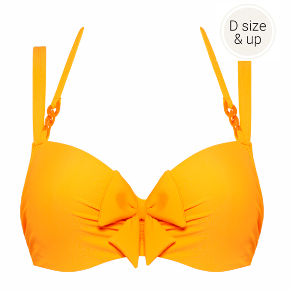 Marlies Dekkers Bademode Papillon orange gemoldefer bikini bh