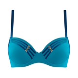 Marlies Dekkers Bademode Velvet Kiss petrol push up bikini bh