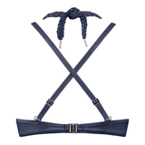 Marlies Dekkers Bademode Holi Glamour navy-blau push up bikini bh