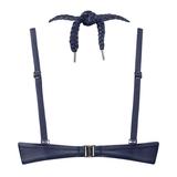Marlies Dekkers Bademode Holi Glamour navy-blau push up bikini bh