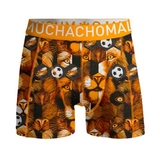 Muchachomalo Football Boys orange/print jungen boxershort
