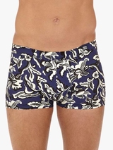 HOM Catalan navy-blau/print boxershort