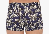 HOM Catalan navy-blau/print boxershort