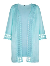 LingaDore Strand Cover Up türkis kimono