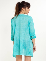 LingaDore Strand Cover Up türkis kimono