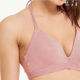 LingaDore Strand Iris rot/weiß gemoldefer bikini bh