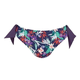 Rosa Faia Bademode Lynn navy-blau/print bikini slip