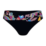 Rosa Faia Bademode Liz schwarz/print bikini slip