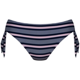 Rosa Faia Bademode Lynn navy-blau/pink bikini slip