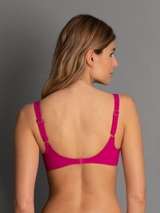 Rosa Faia Bademode Sibel raspberry unwattierter bikini bh