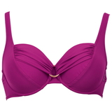 Rosa Faia Bademode Hermine wild aster unwattierter bikini bh