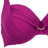 Rosa Faia Bademode Hermine wild aster unwattierter bikini bh