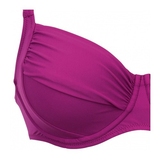 Rosa Faia Bademode Twiggy wild aster unwattierter bikini bh