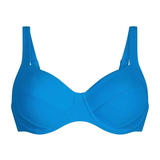 Rosa Faia Bademode Sibel atoll blau unwattierter bikini bh