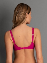 Rosa Faia Bademode Hermine pink star unwattierter bikini bh