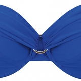 Rosa Faia Bademode Hermine französisches blau unwattierter bikini bh