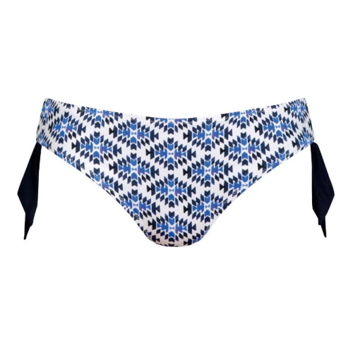 Rosa Faia Bademode Lynn blau/print bikini slip