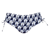 Rosa Faia Bademode Ive navy-blau/print bikini slip