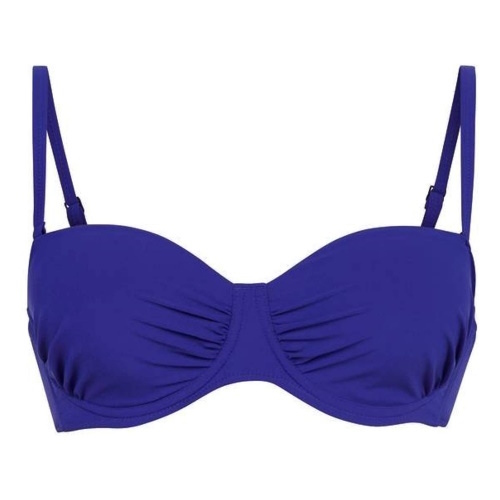 Rosa Faia Bademode Cosima blau violett gemoldefer bikini bh