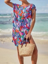Rosa Faia Bademode Marajo mehrfarbig/print strandkleid