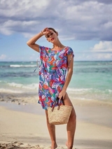 Rosa Faia Bademode Marajo mehrfarbig/print strandkleid