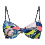 Rosa Faia Bademode Paulina mehrfarbig/print push up bikini bh