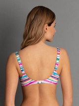 Rosa Faia Bademode Henny mehrfarbig/print unwattierter bikini bh