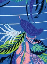 Rosa Faia Bademode Noemi blau/print tankini top