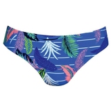 Rosa Faia Bademode Casual Bottom blau/print bikini slip