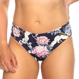 Rosa Faia Bademode Casual Bottom navy-blau/print bikini slip