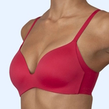 Königliche Lounge Delite scarlet red ohne bügel bh