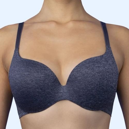 Königliche Lounge Fit grey melange sport bh