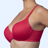 Königliche Lounge Fit scarlet red vorgeformter bh