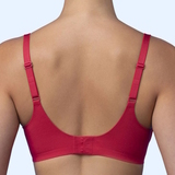 Königliche Lounge Fit scarlet red vorgeformter bh