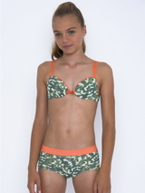 Brüste und Unterhosen Jackie grün/print mädchen-bh
