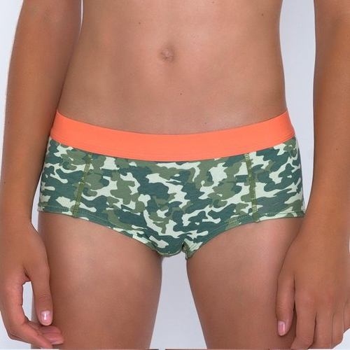 Brüste und Unterhosen Jackie grün/print hipster