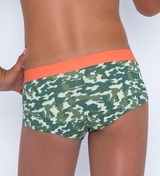 Brüste und Unterhosen Jackie grün/print hipster