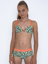 Brüste und Unterhosen Jackie grün/print hipster