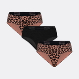Zaccini Leopard orange/print hipster