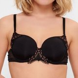 LingaDore In love with embroidery schwarz/kupfer vorgeformter bh
