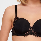 LingaDore In love with embroidery schwarz/kupfer vorgeformter bh