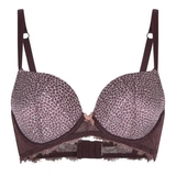 LingaDore Giraffe braun/print push up bh