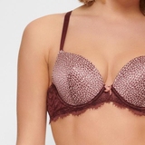 LingaDore Giraffe braun/print push up bh
