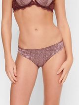 LingaDore Giraffe braun/print slip